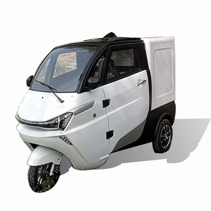 Chinese EEC 2023 Three Wheels Cargo Electric Tricycle With Cabin