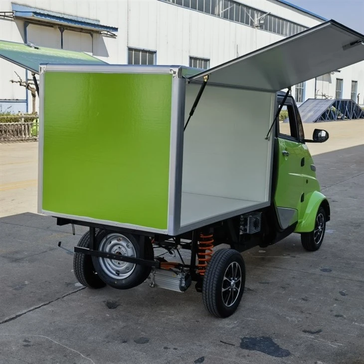 Chinese Mini Electric Pickup Truck Four-wheeled Electric Transport Vehicle Chinese Mini Electric Pickup Truck Four-wheeled Electric Transport Vehicle