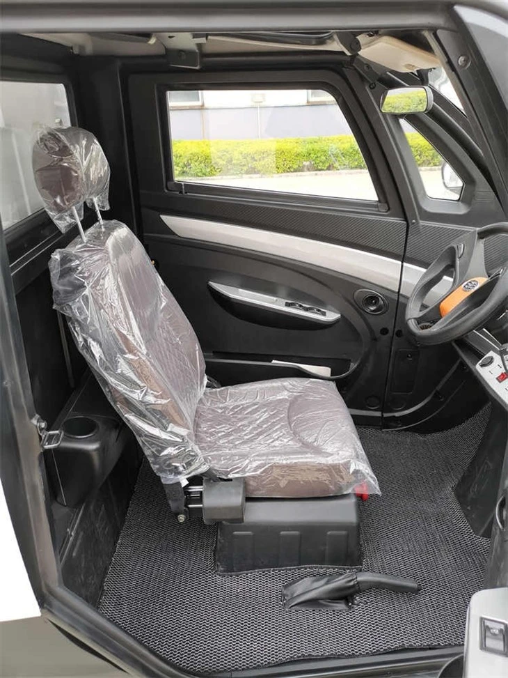 EEC Certificate Mini Enclosed Cabin Electric Motorbike Pickup