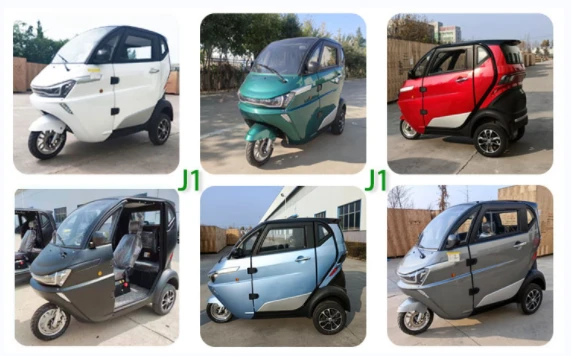 Avrupa'da Satılık Elektrikli Mini Scooter Ev Kullanımı İçin Koltuklu Elektrikli Üç Tekerlekli Bisiklet Arabası