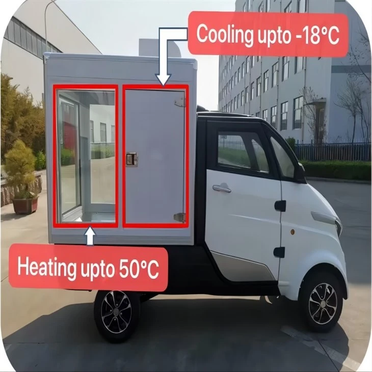 L7e High Speed Electric Logistics Van Freezer Customized Temperature L7e High Speed Electric Logistics Van Freezer Customized Temperature